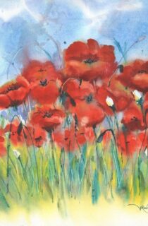 Poppies II    *SOLD*